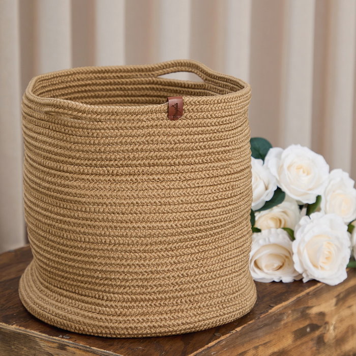 Aberto Design Cesta de Yute Coco24011 Marrón